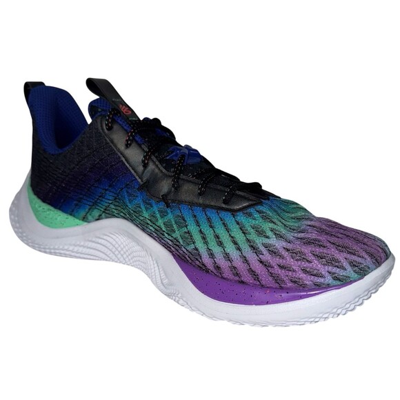 Under Armour Curry 10 Northern Lights Mens Size 17 Black Sneakers Shoes Athletic main image 8